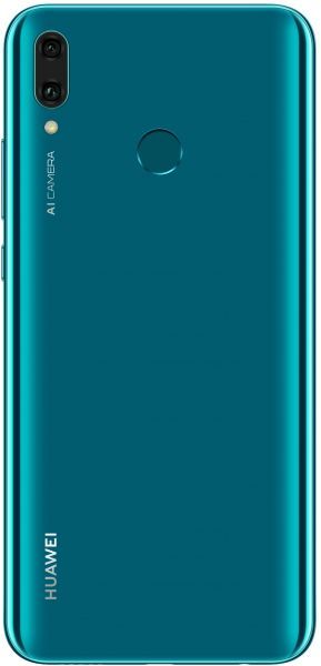 Huawei Y9 2019 Dual SIM - 128GB, 4GB RAM, 4G LTE, Blue